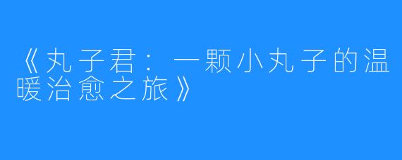 《丸子君:一颗小丸子的温暖治愈之旅》
